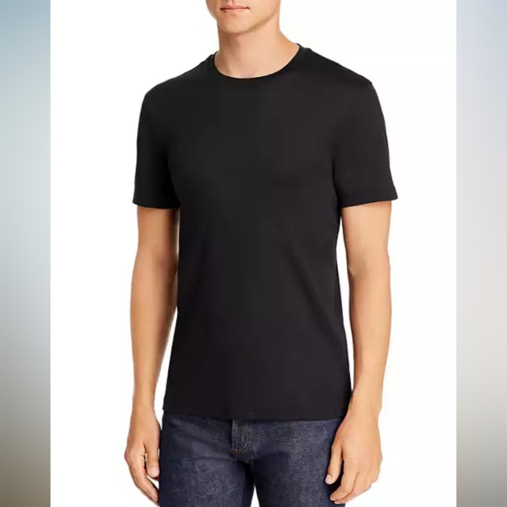 Michael Kors Men's Round Neck Short Sleeve T-Shirt Black L